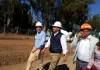 El gobernador Valdés e Iguacel recorrieron obras de la Autovía Ruta 12