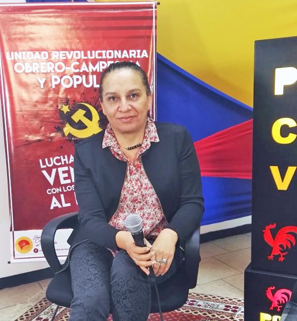 Sonia en el Congreso del PCV(1)