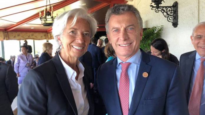 Macri-Lagarde-G7