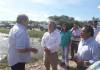 Rubinstein y Cardozo trabajan en la vuelta a casa de los afectados por las inundaciones