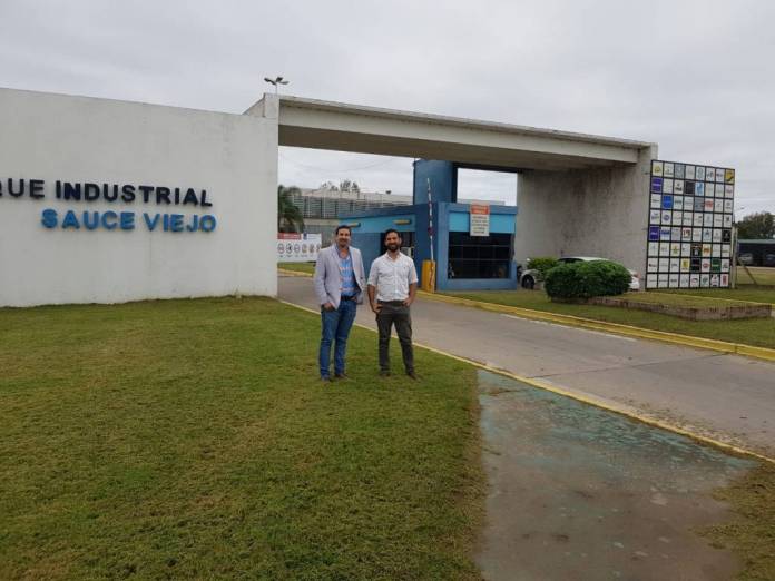 Guilañá y Romero en el parque industrial (2)