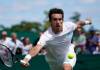 Contundente debut de Mayer en Wimbledon