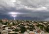 La ciudad, bajo alerta por pronóstico de tormentas