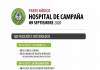 Parte médico de los pacientes internados en el Hospital de Campaña