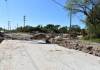 Con varios frentes de obra avanza la pavimentación de la avenida Santa Catalina