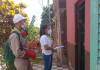 Salud Pública realizó tareas preventivas contra el Dengue en el barrio San Benito