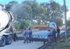 El Gobierno Provincial abrió otro frente de obra en la Capital: pavimenta la calle Suipacha