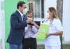 Valdés inauguró un Centro de Salud y 14 kilómetros de ripio en Herlitzka