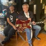 Alberto Fernández: visitó un estudio de música en Nueva York