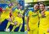 Con Riquelme y Palermo juntos otra vez en una cancha, Villarreal celebró sus 100 años