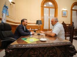 J.P. Valdés se reunió con los intendentes de Ituzaingó, Capital y Goya