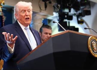 Donald Trump aseguró que podría acabar con Irán en solo un día